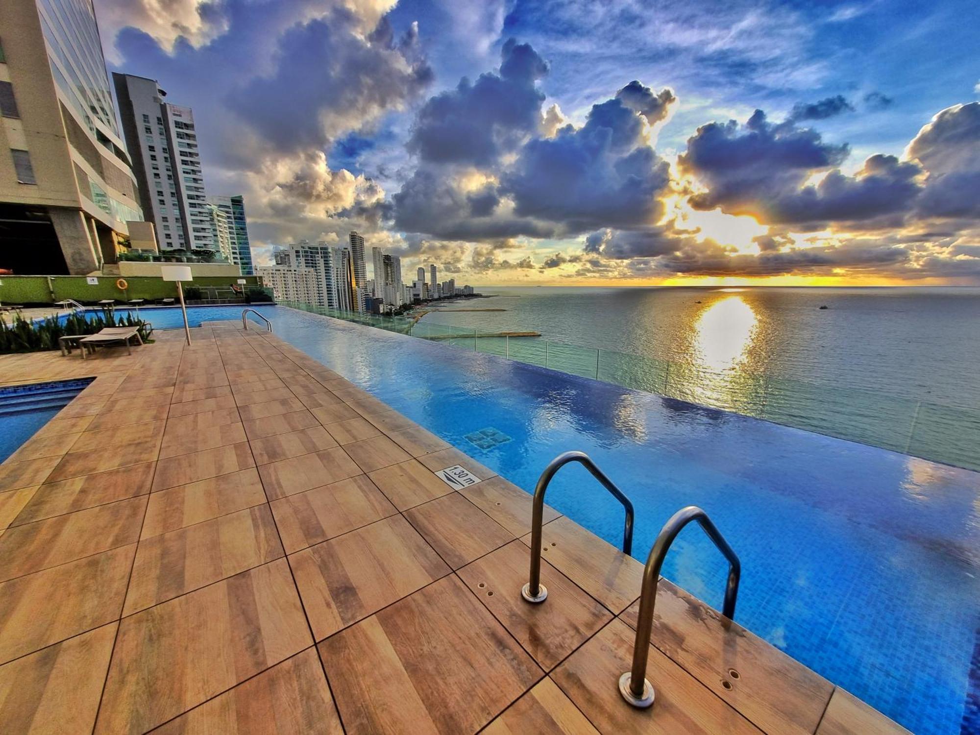Apartamentos Condominio H2 Bocagrande Por Parceros Group Cartagena Dış mekan fotoğraf